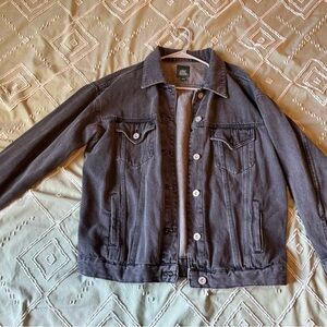 wild fable Dark Charcoal Gray Denim Jacket